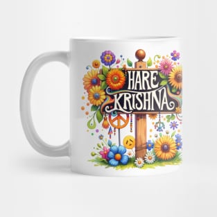 Hare Krishna Sign Mug